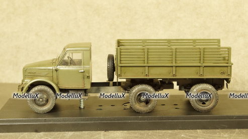 ГАЗ 51 Автопоезд Автороты №1 Рижской Конторы "Центрзоготовзерно", Modellux 1:43