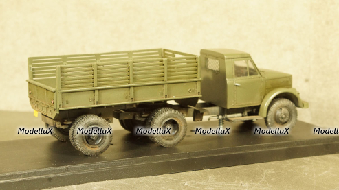 ГАЗ 51 Автопоезд Автороты №1 Рижской Конторы "Центрзоготовзерно", Modellux 1:43