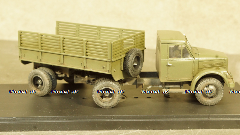 ГАЗ 51 Автопоезд Автороты №1 Рижской Конторы "Центрзоготовзерно", Modellux 1:43
