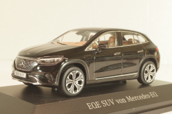 Mercedes-Benz EQE SUV (X294) 2023, black, B66960835, Spark 1:43 Уценка!