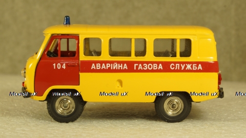 Уаз-452 А41 Служба газа, SM_models 1:43 