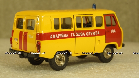 Уаз-452 А41 Служба газа, SM_models 1:43 