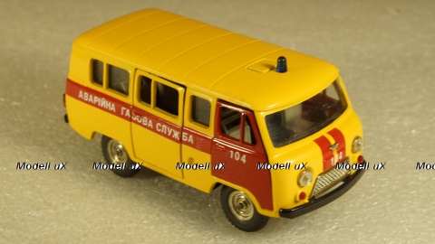 Уаз-452 А41 Служба газа, SM_models 1:43 