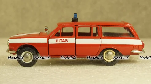 Газ-2402 Штабной пожарный автомобиль, SM_models 1:43 