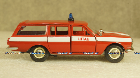 Газ-2402 Штабной пожарный автомобиль, SM_models 1:43 
