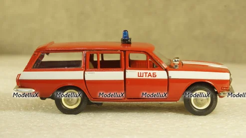 Газ-2402 Штабной пожарный автомобиль, SM_models 1:43 