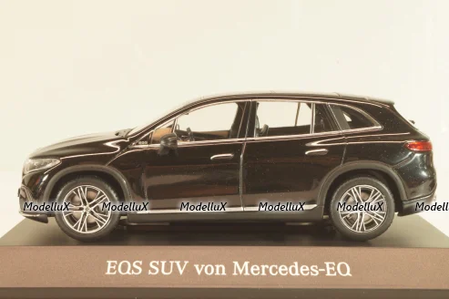 Mercedes-Benz EQS (X296) black, B66960589, Spark 1:43