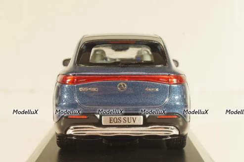 Mercedes-Benz EQS (X296) blue, B66960588, Spark 1:43