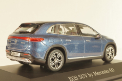 Mercedes-Benz EQS (X296) blue, B66960588, Spark 1:43