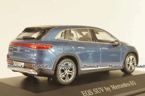 Mercedes-Benz EQS (X296) blue, B66960588, Spark 1:43