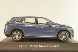 Mercedes-Benz EQS (X296) blue, B66960588, Spark 1:43