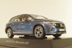 Mercedes-Benz EQS (X296) blue, B66960588, Spark 1:43