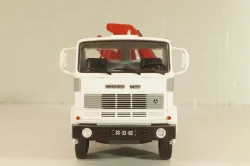 Csepel D 752 самосвал с краном манипулятором 1984, grey, Legendás teherautók a múltból #66, DeAgostini 1:43