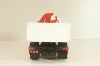 Csepel D 752 самосвал с краном манипулятором 1984, grey, Legendás teherautók a múltból #66, DeAgostini 1:43