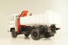 Csepel D 752 самосвал с краном манипулятором 1984, grey, Legendás teherautók a múltból #66, DeAgostini 1:43