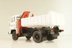 Csepel D 752 самосвал с краном манипулятором 1984, grey, Legendás teherautók a múltból #66, DeAgostini 1:43
