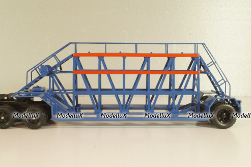 Нами-790 полуприцеп-панелевоз 1955, синий, 104547, АвтоИстория 1:43