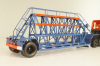 Нами-790 полуприцеп-панелевоз 1955, синий, 104547, АвтоИстория 1:43