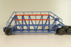 Нами-790 полуприцеп-панелевоз 1955, синий, 104547, АвтоИстория 1:43