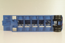 Нами-790 полуприцеп-панелевоз 1955, синий, 104547, АвтоИстория 1:43