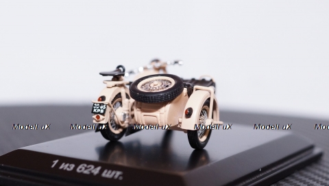 Мотоцикл ИМЗ М-72М 1955 г., 307206, DiP Models 1:43