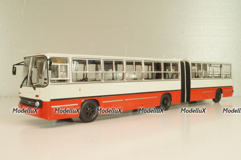 Икарус-280.64, красно-белый, 900551, Советский Автобус 1:43