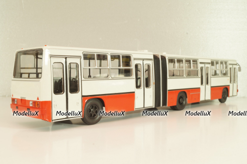 Икарус-280.64, красно-белый, 900551, Советский Автобус 1:43