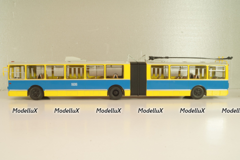 Зиу-10, троллейбус, желто-синий, 900285, Советский Автобус 1:43 Уценка!