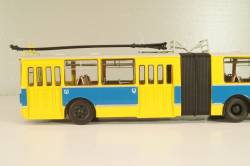 Зиу-10, троллейбус, желто-синий, 900285, Советский Автобус 1:43 Уценка!