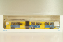 Зиу-10, троллейбус, желто-синий, 900285, Советский Автобус 1:43 Уценка!