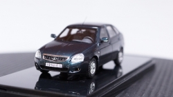 ВАЗ 2172 Priora Хетчбек 2014 г. сине-зеленый мет., 221723, DiP Models 1:43