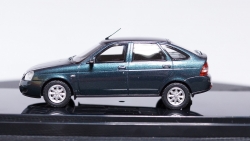 ВАЗ 2172 Priora Хетчбек 2014 г. сине-зеленый мет., 221723, DiP Models 1:43