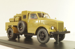 Дук-51 дезинфекционная установка на шасси Газ-51 1951, хаки, SSM1624, SSM 1:43