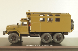 КМ-131 кунг на шасси Зил-131, хаки, SSM1637, SSM 1:43