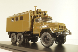 КМ-131 кунг на шасси Зил-131, хаки, SSM1637, SSM 1:43