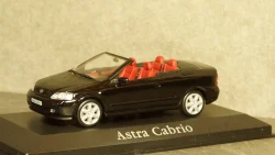 Opel Astra G Cabrio Convertible black, 9121877, Minichamps 1:43
