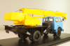 КС-3577(5334) Ивановец, автокран на шасси Маз-5334 1984, синій/жовтий, SSM1642, SSM 1:43
