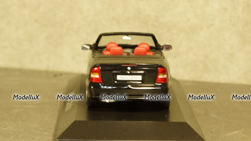 Opel Astra G Cabrio Convertible black, 9121877, Minichamps 1:43