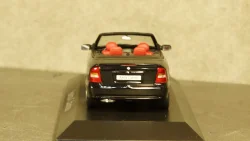 Opel Astra G Cabrio Convertible black, 9121877, Minichamps 1:43