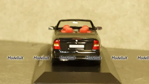 Opel Astra G Cabrio Convertible black, 9121877, Minichamps 1:43