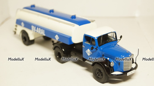 Mercedes L3500 2a Aral blue/white, Premium Classixxs 1:43