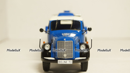 Mercedes L3500 2a Aral blue/white, Premium Classixxs 1:43