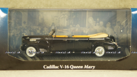 Cadillac V-16 Queen Mary & Harry Truman 1948 black, Atlas 1:43