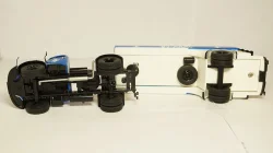 Mercedes L3500 2a Aral blue/white, Premium Classixxs 1:43