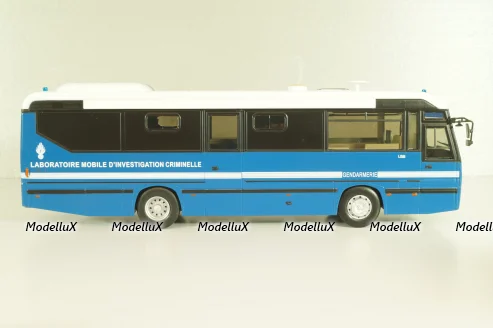 Magirus Deutz O6500 German Federal Post Office yellow, Schuco 1:43