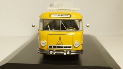 Magirus Deutz O6500 German Federal Post Office yellow, Schuco 1:43