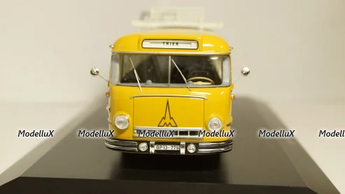 Magirus Deutz O6500 German Federal Post Office yellow, Schuco 1:43