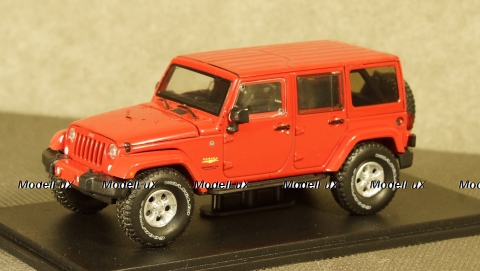 Jeep Wrangler Unlimited MOAB 2013 red, Greenlight 1:43