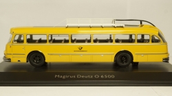 Magirus Deutz O6500 German Federal Post Office yellow, Schuco 1:43
