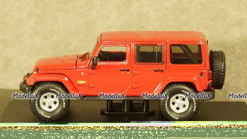 Jeep Wrangler Unlimited MOAB 2013 red, Greenlight 1:43